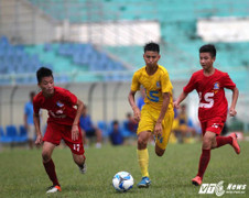 U15 SLNA mất vé vào bán kết ở phút chót