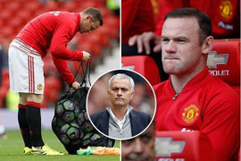 HLV Mourinho cấm Rooney quát tháo đồng đội