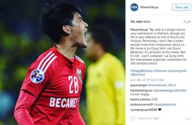 FIFA chúc mừng sinh nhật Lê Công Vinh