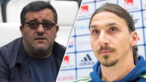 'Siêu cò' Raiola không đảm bảo Ibra tiếp tục khoác áo MU
