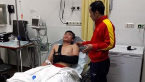 U20 Việt Nam về Hà Nội, VFF đặt vé hạng thương gia cho Tiến Dụng