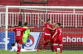 Vòng 2 VĐQG nữ 2017: TNG Thái Nguyên thắng kịch tính