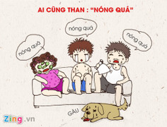 'Không thể sống nổi' với thời tiết nắng nóng trên 40 độ C