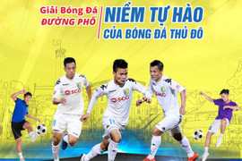 Lần đầu tổ chức giải bóng đá giữa lòng phố đi bộ Hà Nội