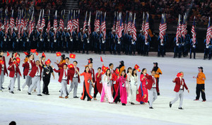 Video: Đoàn Thể thao Việt Nam diễu hành tại Lễ khai mạc SEA Games 29