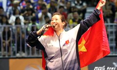 3 lần giành vàng SEA Games, Thúy Vi nhí nhảnh tâm sự chuyện thân gái tập võ