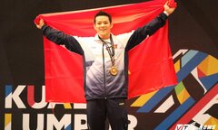 Thạch Kim Tuấn: Đăng ký mức tạ 'khủng' để phá kỷ lục SEA Games