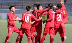 Đội trưởng nhận thẻ đỏ, U16 Việt Nam thắng vất vả U16 Campuchia