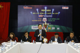 300 triệu đồng tiền thưởng cho đội đoạt Siêu Cúp Quốc gia 2018