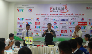 Futsal HDBank VĐQG 2018: Xác định xong lịch thi đấu lượt đi