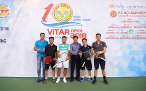 Tưng bừng giải tennis người Việt tại Nga đúng mùa World Cup