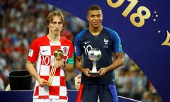 Modric hay nhất World Cup 2018, Mbappe là Cậu bé vàng