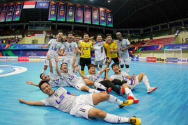 Trực tiếp Thái Sơn Nam vs Bank of Beirut bán kết Futsal châu Á