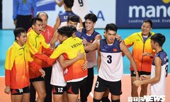 Thêm chiến thắng lịch sử tại ASIAD: Tuyển bóng chuyền nam Việt Nam đánh bại Trung Quốc