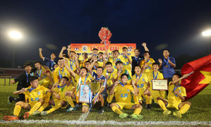 Đánh bại Viettel, SLNA vô địch U15 Quốc gia