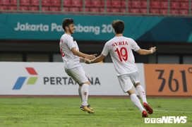Thắng dễ Palestine, Olympic Syria chờ Olympic Việt Nam ở tứ kết ASIAD