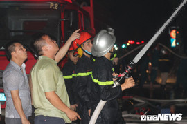 Cháy lớn gần Bệnh viện Nhi Trung ương: Xác định nguyên nhân