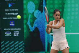 Tay vợt Việt kiều Alizé Lim thắng tuyệt đối giải VTF Pro Tour 4