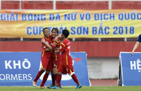 Giải bóng đá nữ VĐQG 2018: ĐKVĐ TP.HCM I đại thắng