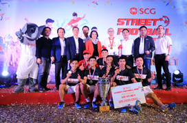 Kim Thành Phát vô địch Giải bóng đá đường phố SCG 2018