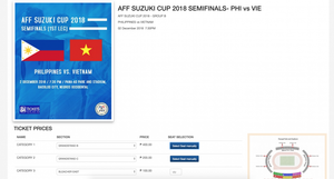 Mua vé online xem Philippines vs Việt Nam dễ thế nào?