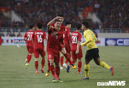 Trực tiếp Việt Nam vs Malaysia chung kết AFF Cup 2018: Anh Đức ghi bàn