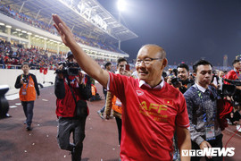 HLV Park Hang Seo và đội tuyển Việt Nam là nhân vật truyền cảm hứng năm 2018