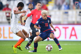 Asian Cup: Thái Lan thảm bại trước đội yếu nhất bảng A