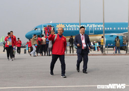 Tuyển Việt Nam về nước, kết thúc thành công hành trình Asian Cup 2019