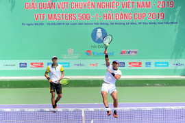 Xác định xong 2 cặp chung kết đôi giải VTF Masters 500 -1-Hải Đăng Cup 2019