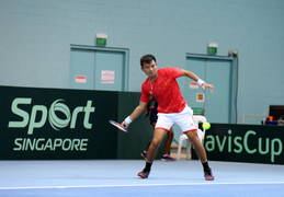 Thắng Singapore, tuyển quần vợt nam Việt Nam vững ngôi đầu bảng Davis Cup