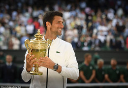 Thắng nghẹt thở Federer, Djokovic lần thứ năm vô địch Wimbledon