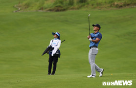 Trần Lê Duy Nhất vững ngôi đầu, Đặng Quang Anh may mắn qua cắt loại FLC Vietnam Masters 2019