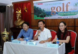Lần đầu có giải golf gây quỹ ủng hộ nạn nhân tai nạn giao thông tại Việt Nam