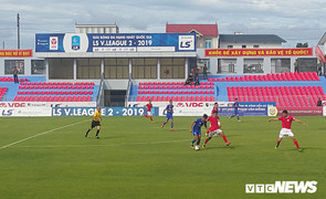 Hồng Lĩnh Hà Tĩnh vô địch sớm 2 vòng đấu, thăng hạng V-League 2020