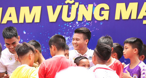 Văn Quyết, Quang Hải sẽ trở thành 'đại sứ thắp lửa ước mơ' cho học sinh thủ đô