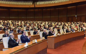 Tổng Bí thư, Chủ tịch nước Nguyễn Phú Trọng dự phiên Bế mạc kỳ họp thứ 8 Quốc hội khóa XIV