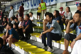 HLV Nishino theo dõi trận đấu U22 Việt Nam vs U22 Indonesia