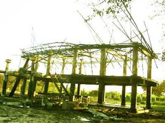 Cháy rụi nhà rông văn hoá lớn nhất Kon Tum