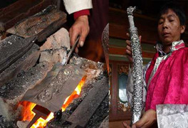 Tìm hiểu nghề rèn dao bí truyền của người Tây Tạng