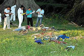 Thảm sát kinh hoàng trong 1 trận bóng nghiệp dư