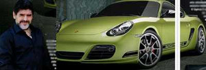 Vì sao Porsche Cayman R có thể “hớp hồn” Maradona?