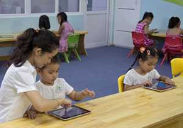 Trường mần non đầu tiên sử dụng Ipad trong giáo dục