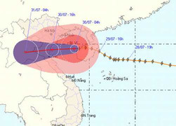 Bão đổ nhanh vào đất liền, di dân khẩn cấp