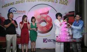 Ấm áp tiệc mừng sinh nhật Ongame tròn 5 tuổi
