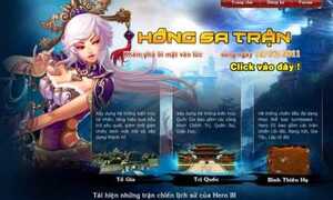 Phong Thần Trận: Webgame 3D vừa 