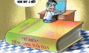 Phải dùng tiếng lóng mới sành điệu