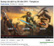 Hài hước cách quảng cáo game bằng... 3G
