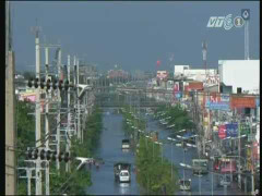 Thái Lan: 1,2 tỷ mét khối nước sắp đổ về Bangkok