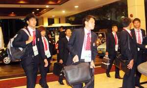 U23 VN đến Jakarta: Những khoảnh khắc vàng đầu tiên